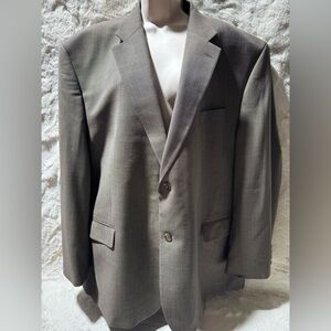 Lauren Ralph Lauren Brown Blazer Men 50R 100% Wool and silk interior Sport Coat